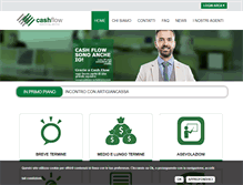 Tablet Screenshot of cashflowsrl.com